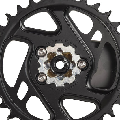 12V crankstel TRUVATIV EAGLE DESCENDANT CARBON BOOST DUB Direct Mount Zwart
