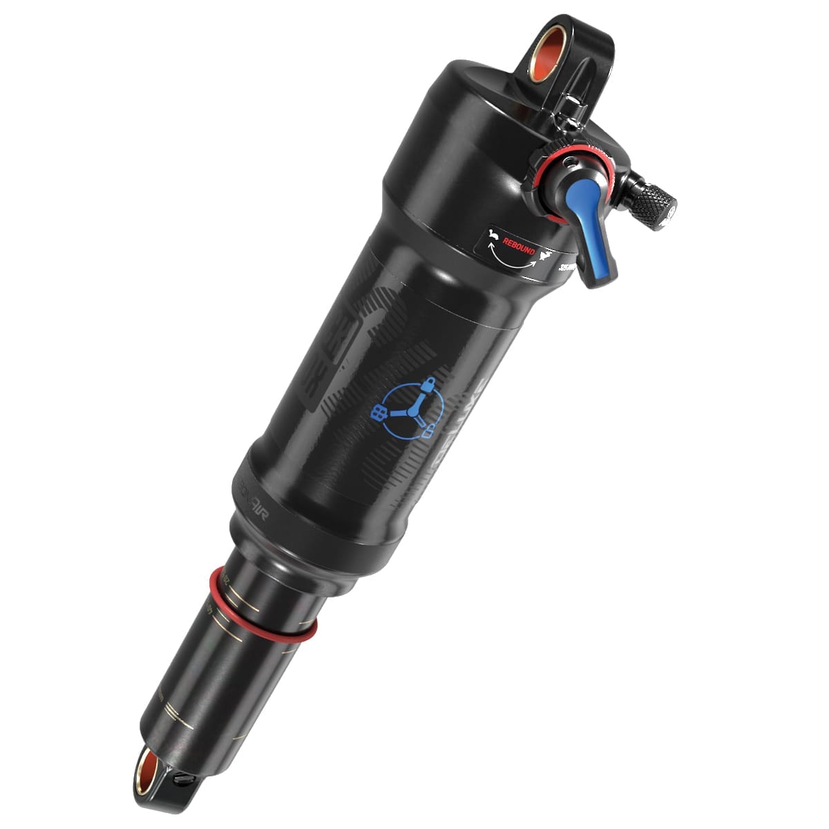 Amortisseur ROCKSHOX DELUXE RT3 DEBONAIR Mid Reb/Mid Comp ( pour Trek Fuel EX >2017 )