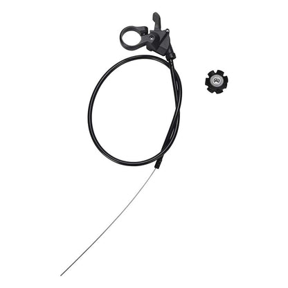 Vork ROCKSHOX JUDY SILVER TK REMOTE 27,5 SoloAir Rechte Steun As 9QR Zwart 2021 00.4020.555.012