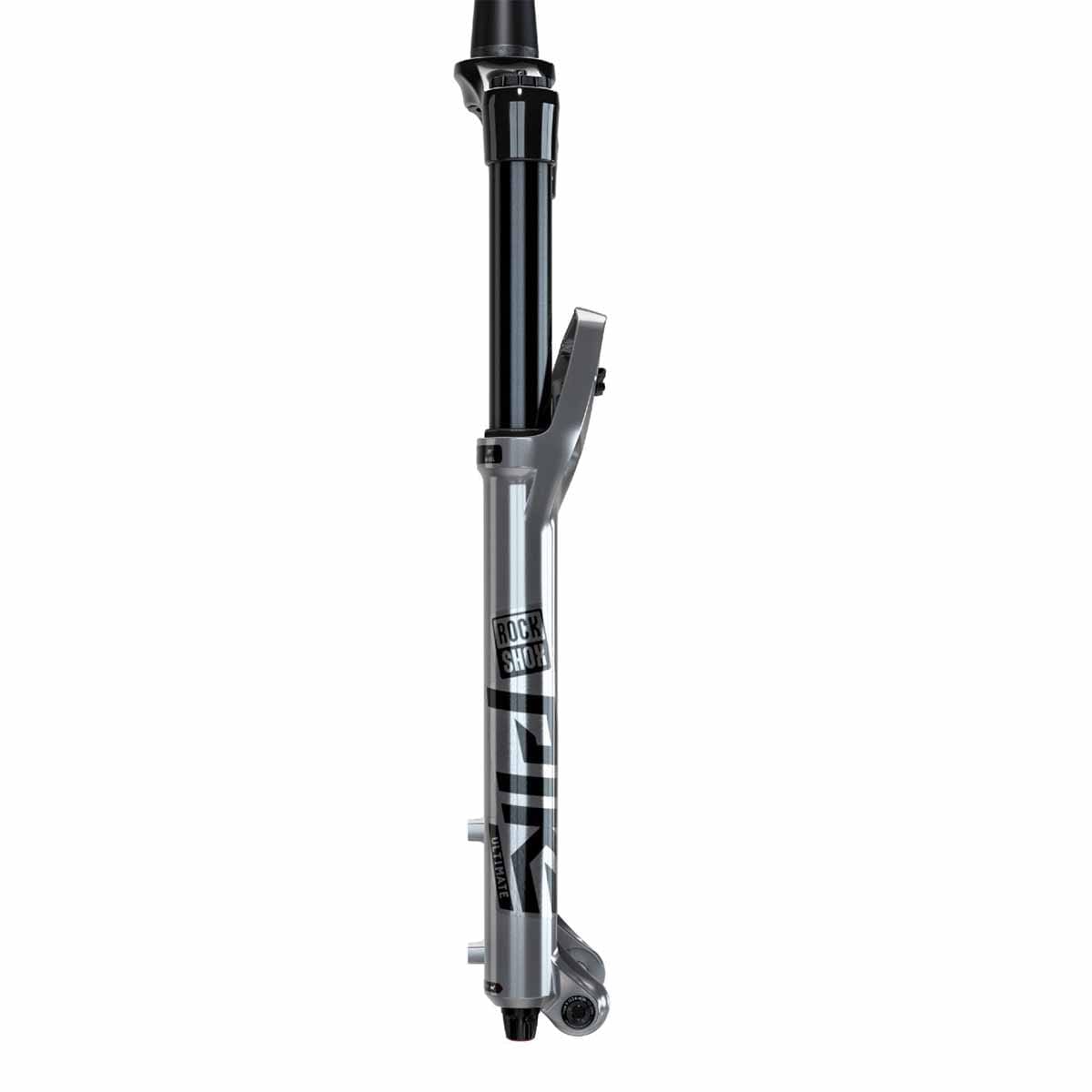 Fourche ROCKSHOX PIKE ULTIMATE CHARGER 2.1 RC2 27,5 DebonAir Conique Axe 15 mm Boost Argent 2021