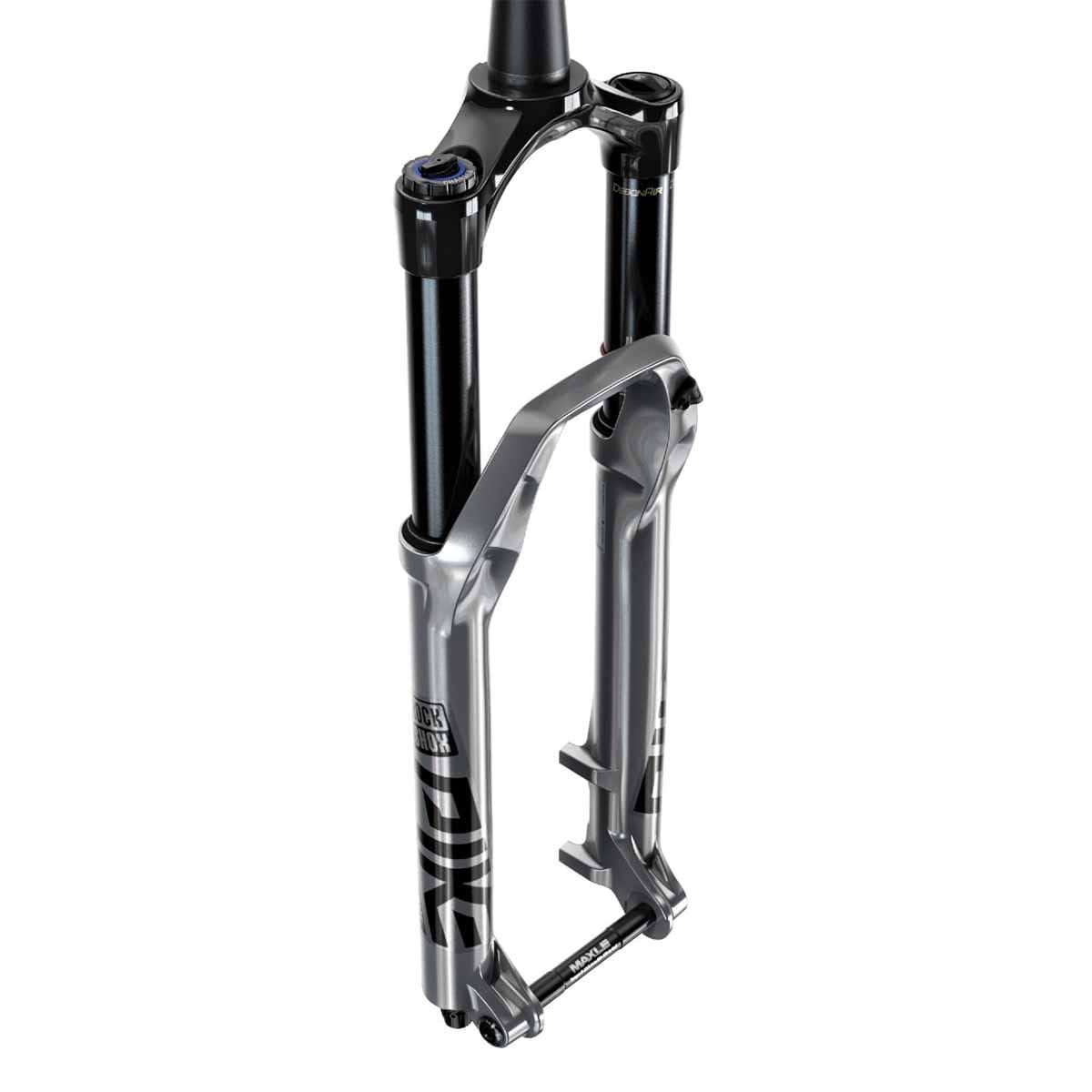 Fourche ROCKSHOX PIKE ULTIMATE CHARGER 2.1 RC2 27,5 DebonAir Conique Axe 15 mm Boost Argent 2021 00.4020.56