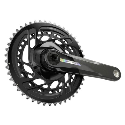 Crankstel 12V SRAM FORCE D2 Double DUB Direct Mount Zwart