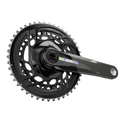 Crankstel 12V SRAM FORCE D2 Double DUB Direct Mount Zwart