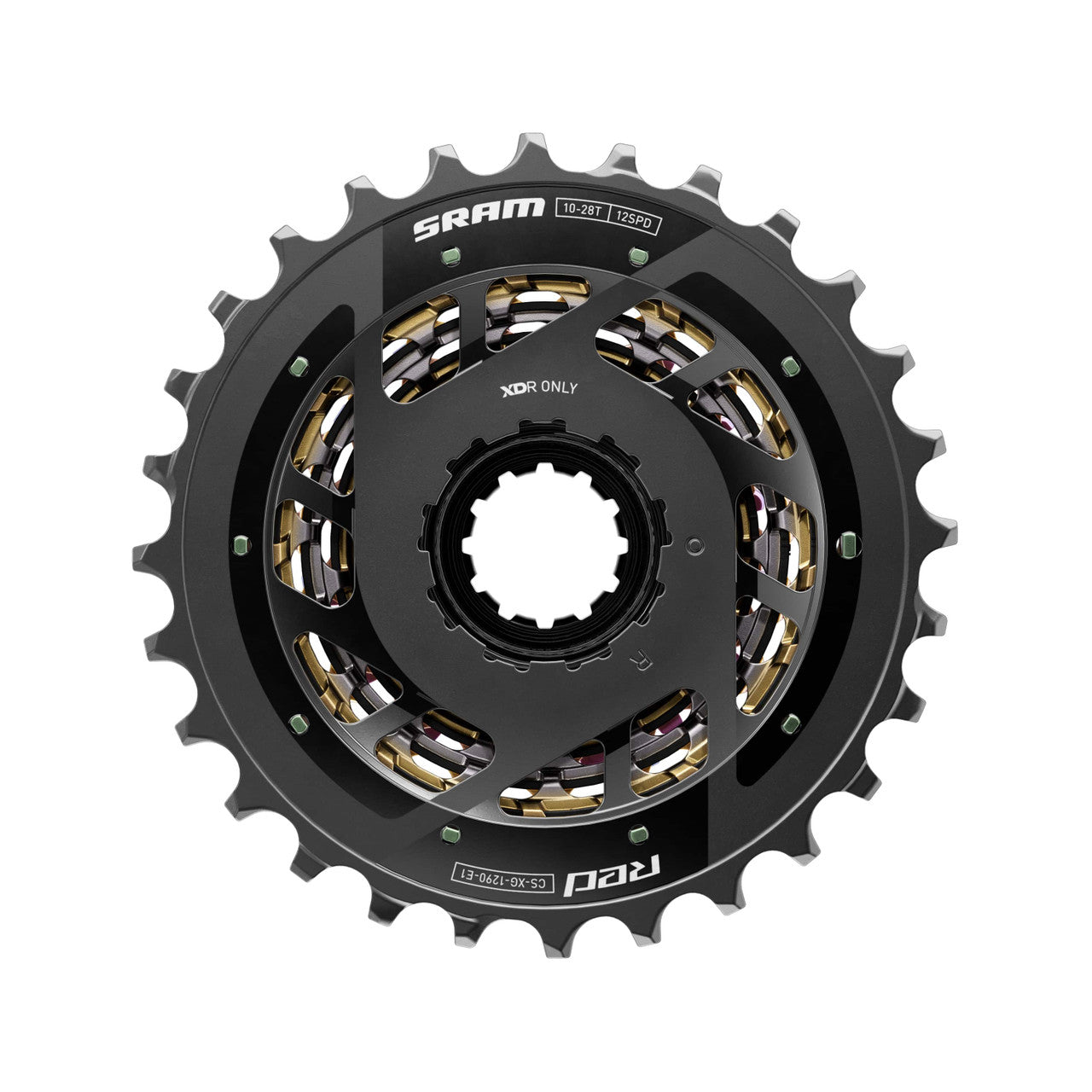 Cassette 12V SRAM RED XG-1290 E1 Rainbow