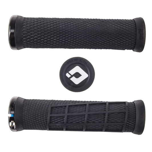 Grips ODI ELITE FLOW Lock-On 130 mm Noir