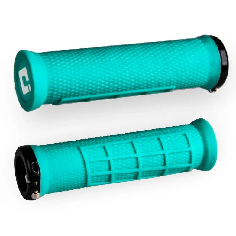 Grips ODI ELITE FLOW Lock-On 130 mm Turquoise