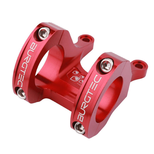 Potence BURGTEC Direct Mount MK3 0° Ø 35mm Rouge