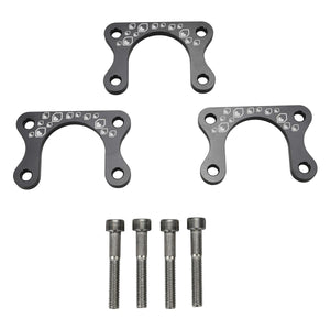 Afstandhouders voor Direct Mount stuurpen BURGTEC (3x) 5 mm en bevestigingsmateriaal