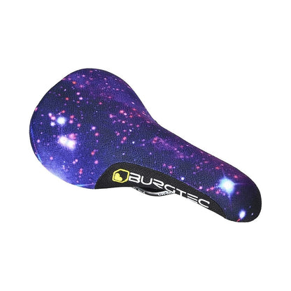 Zadel BURGTEC THE CLOUD Rails Chromoly Zwart / Paars
