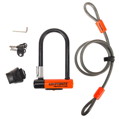 U-slot KRYPTONITE EVOLUTION MINI-7 + FLEX kabel