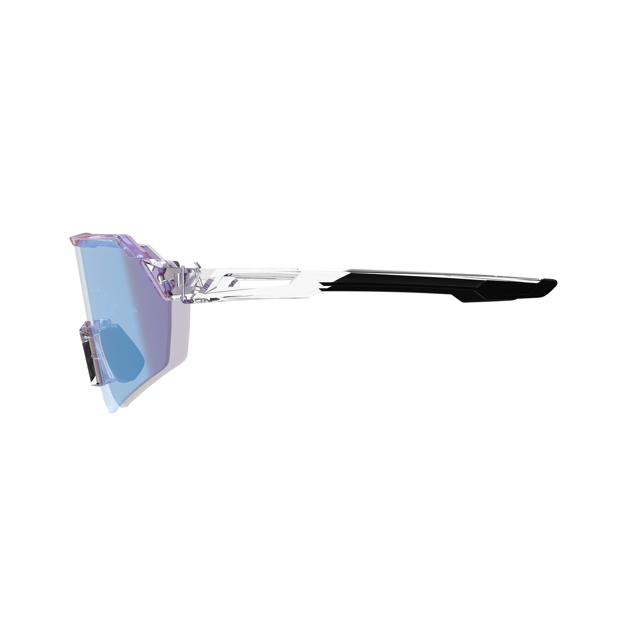 Lunettes LEATT RIDEVIZ LITE LARGE Transparent Verre Iriz Crystal Fuschia