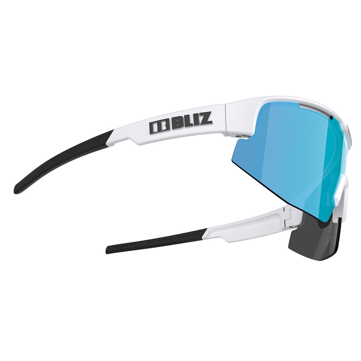 Lunettes BLIZ MATRIX Blanc Ecran Bleu Iridium