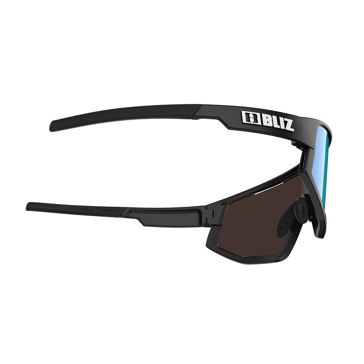 Lunettes BLIZ FUSION Noir Ecran Bleu Iridium