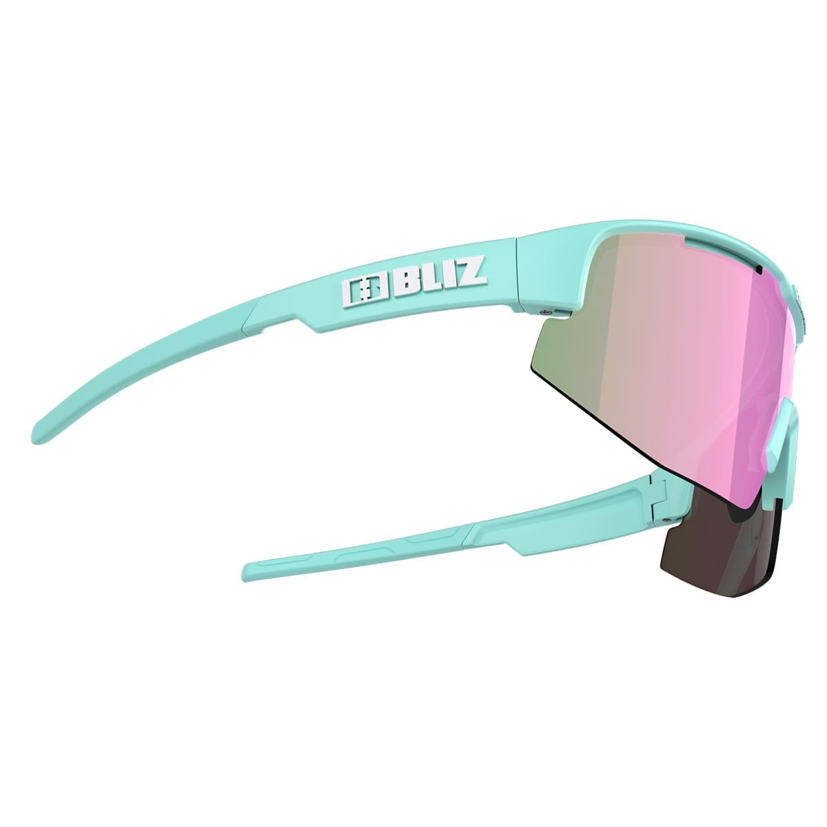 Lunettes BLIZ MATRIX SMALL Vert Ecran Rose Iridium