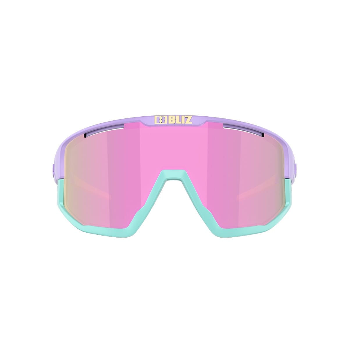 Lunettes BLIZ FUSION SMALL Violet Ecran Rose Iridium