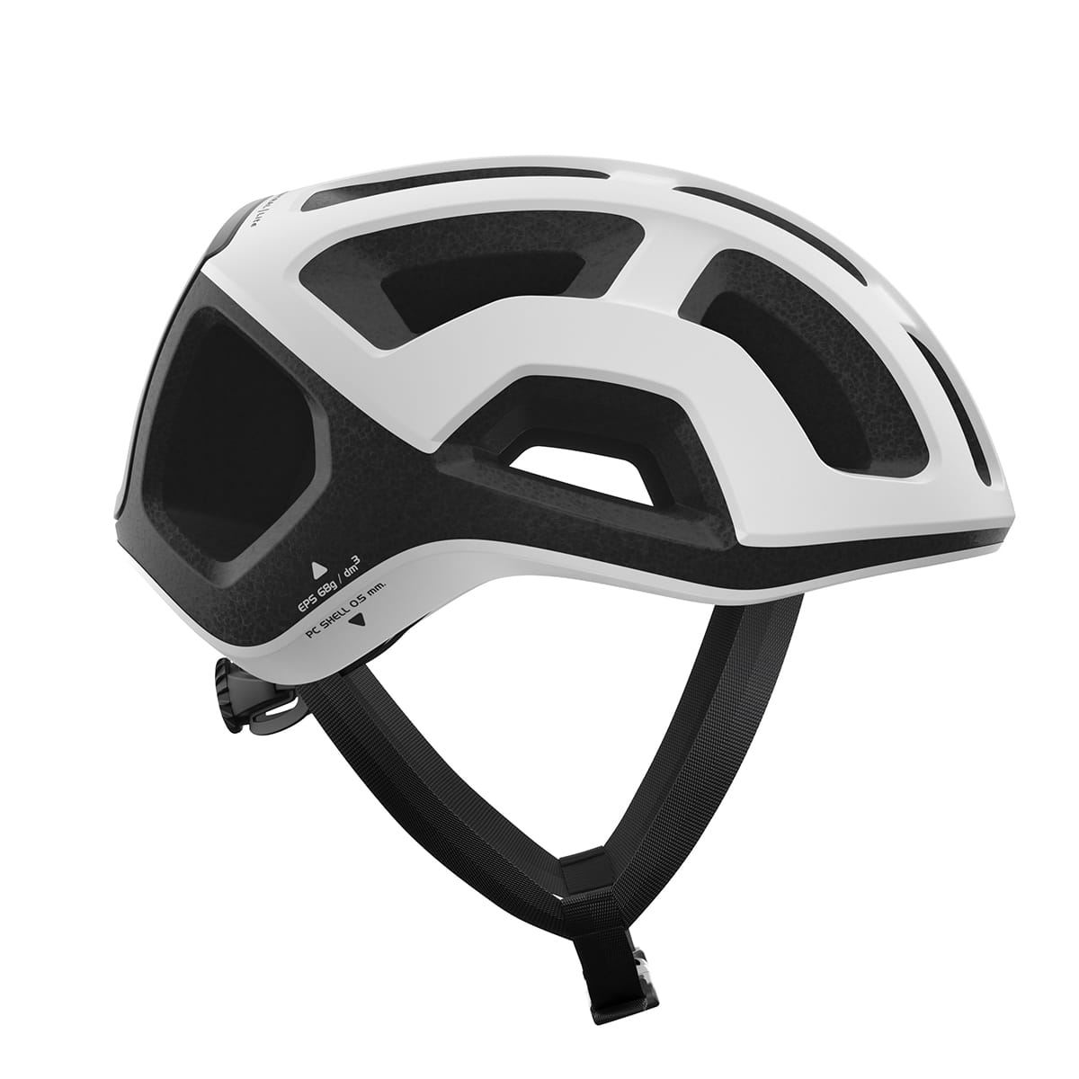 POC VENTRAL LITE Road Helm Wit/Zwart Mat