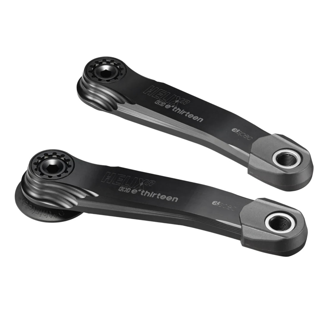 E.THIRTEEN E-SPEC HELIX RACE ALLOY cranks voor Bosch CX Gen4/5 / Brose S Mag Offset 26mm Zwart