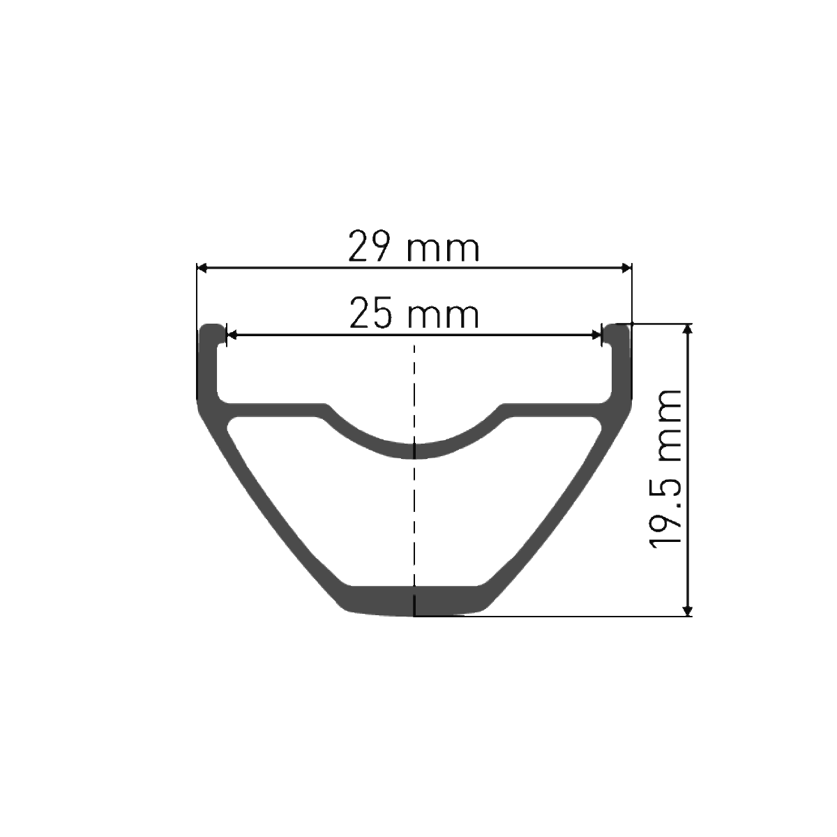 DT SWISS X 1900 SPLINE 25 mm 29" 15x100 mm Voorwiel