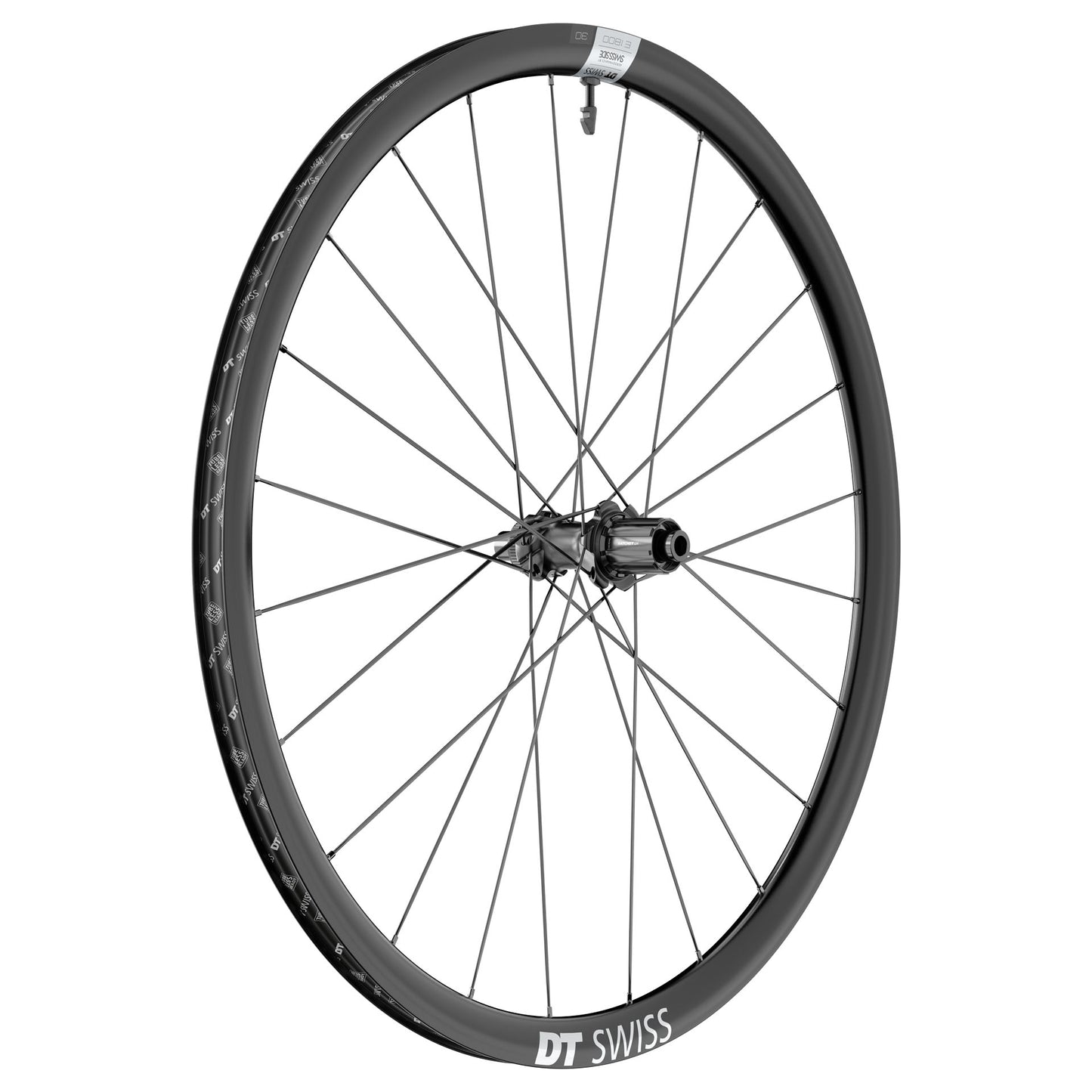 DT SWISS E 1800 SPLINE 30 DISC Tubeless voorbereid voorwiel (Center Lock)