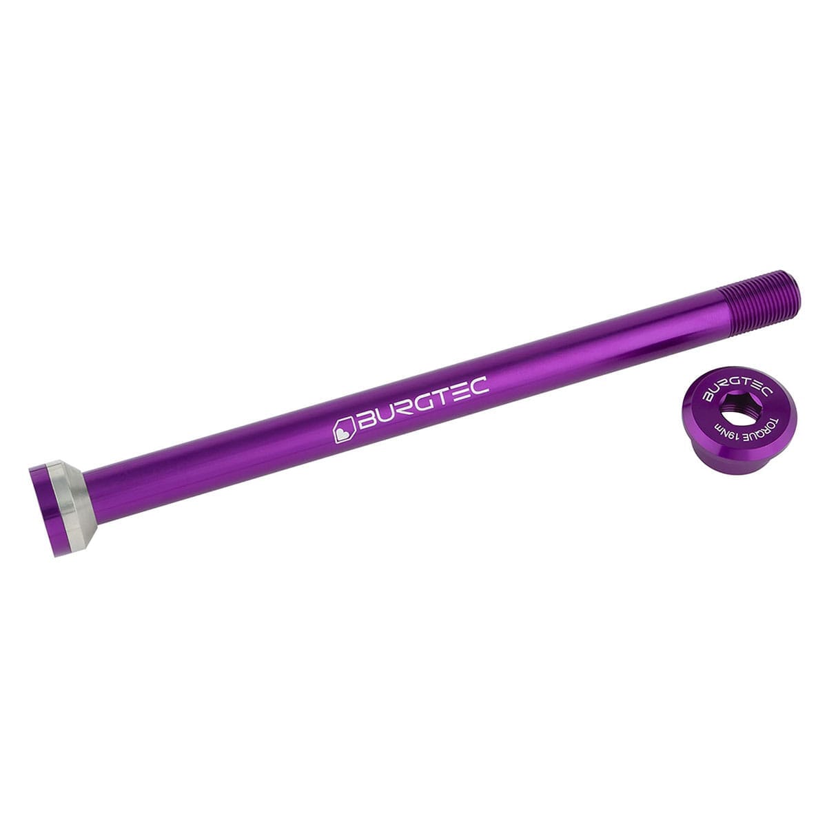 Axe de Roue Arrière BURGTEC 171 mm pour Cadres Transition Violet