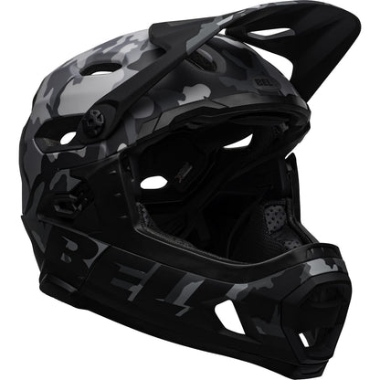 MTB-helm BELL SUPER DH MIPS Zwart/Camo