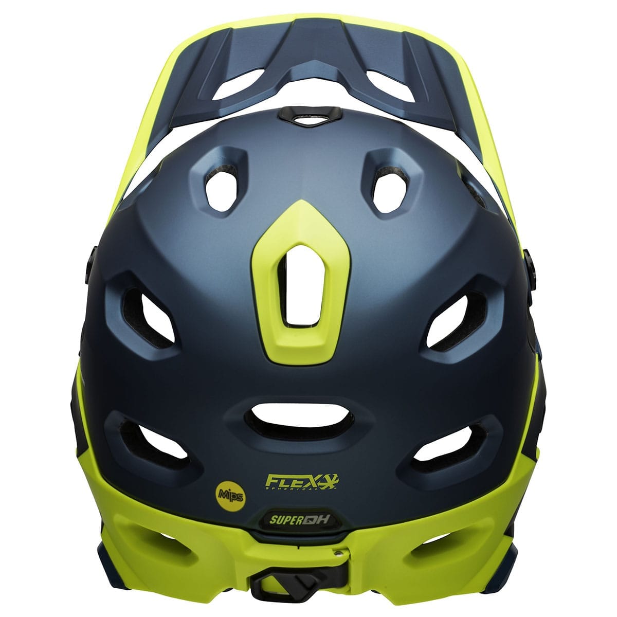 Casque VTT BELL SUPER DH MIPS Bleu/Jaune