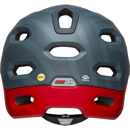 MTB-helm BELL SUPER DH MIPS Blauw/Rood