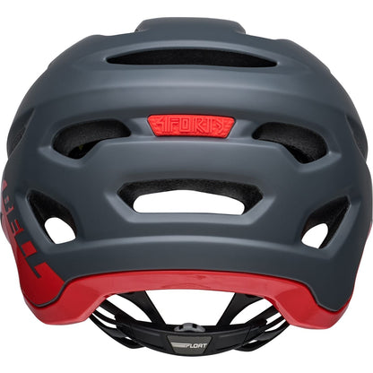 MTB-helm BELL 4FORTY Grijs/Rood