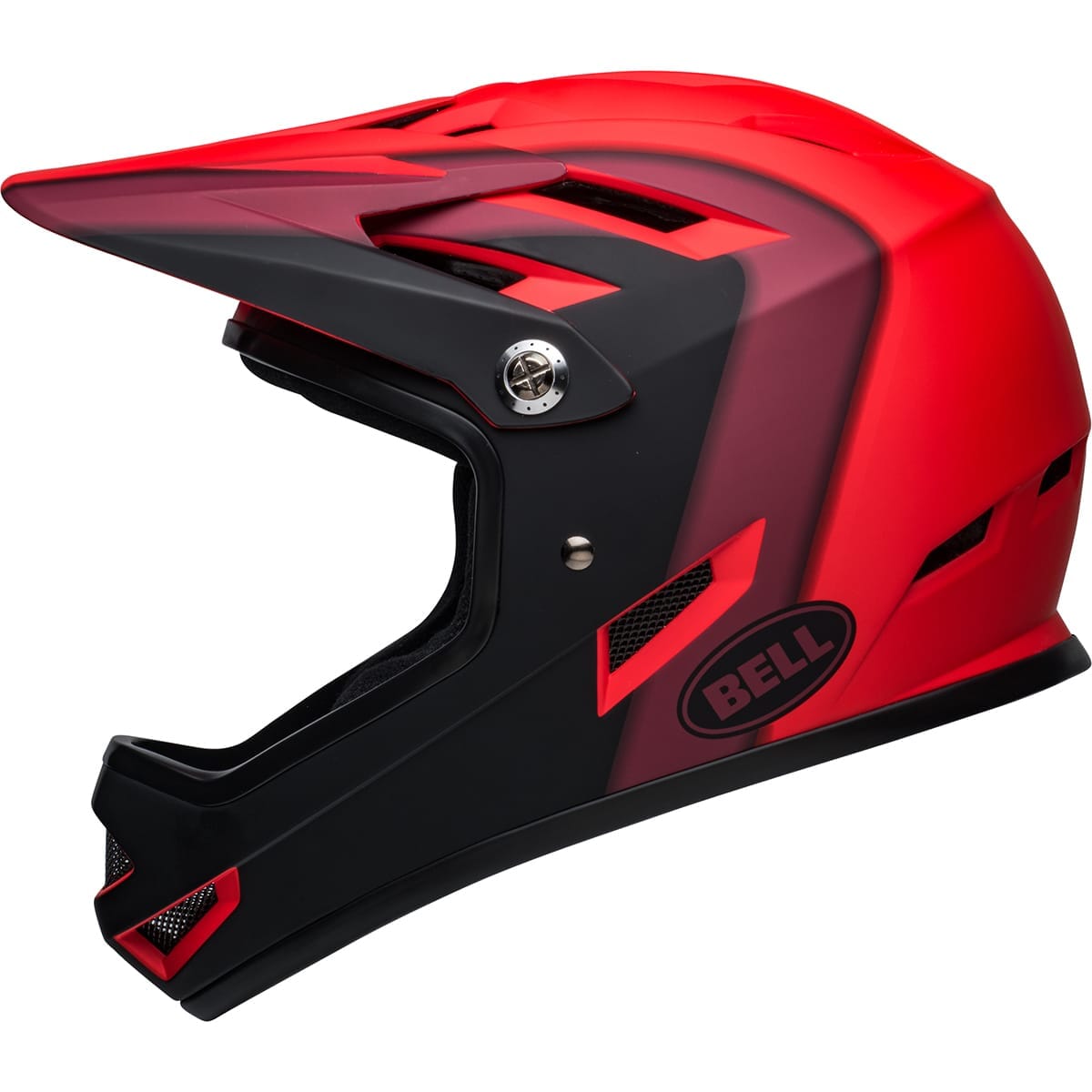 Casque VTT BELL SANCTION Rouge/Noir