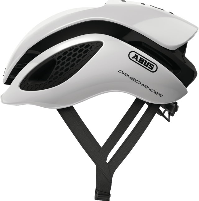Casque Route ABUS GAMECHANGER POLAR Blanc