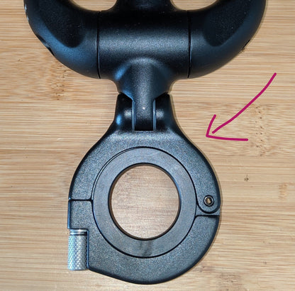 Volledige Voorste Klem 1"1/8 MAC RIDE voor Kinderzitje