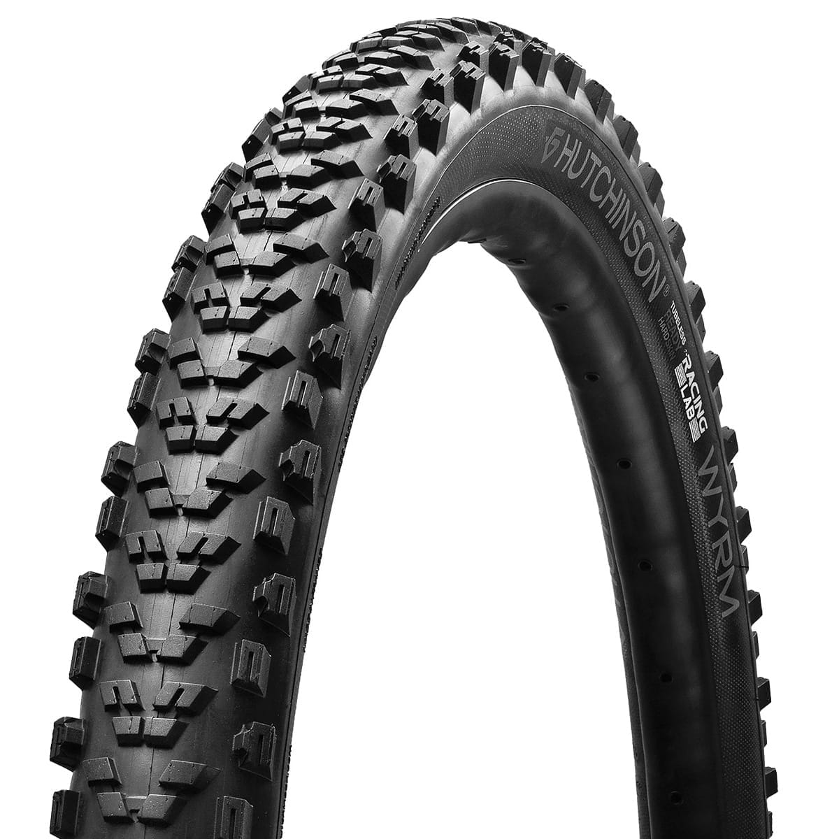 Pneu HUTCHINSON WYRM 29x2.40 Racing Lab Hardskin Race Ripost XC Tubeless Ready Souple Noir