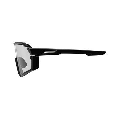 LEATT RIDEVIZ PRO SMALL Bril Zwart Iriz Zilver Lens