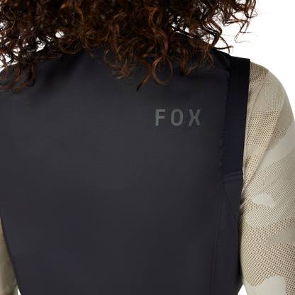 Mouwloos vest FOX RANGER WIND dames zwart 2026 - aanzicht 5