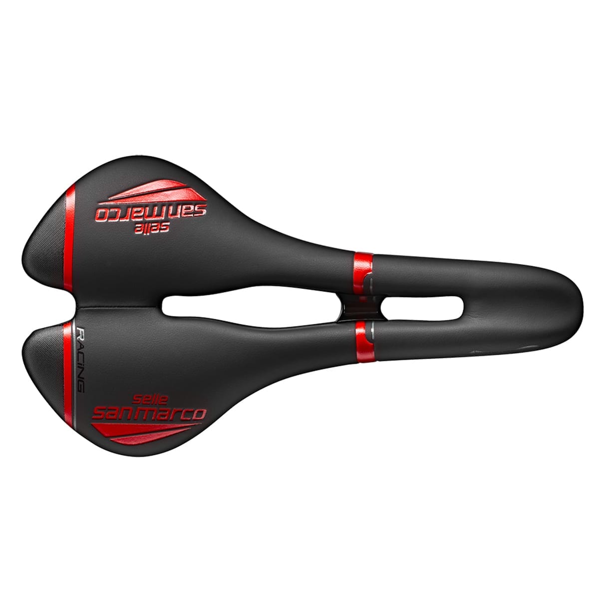 Selle SELLE SAN MARCO ASPIDE RACING OPEN FIT NARROW Rails Xsilite Noir