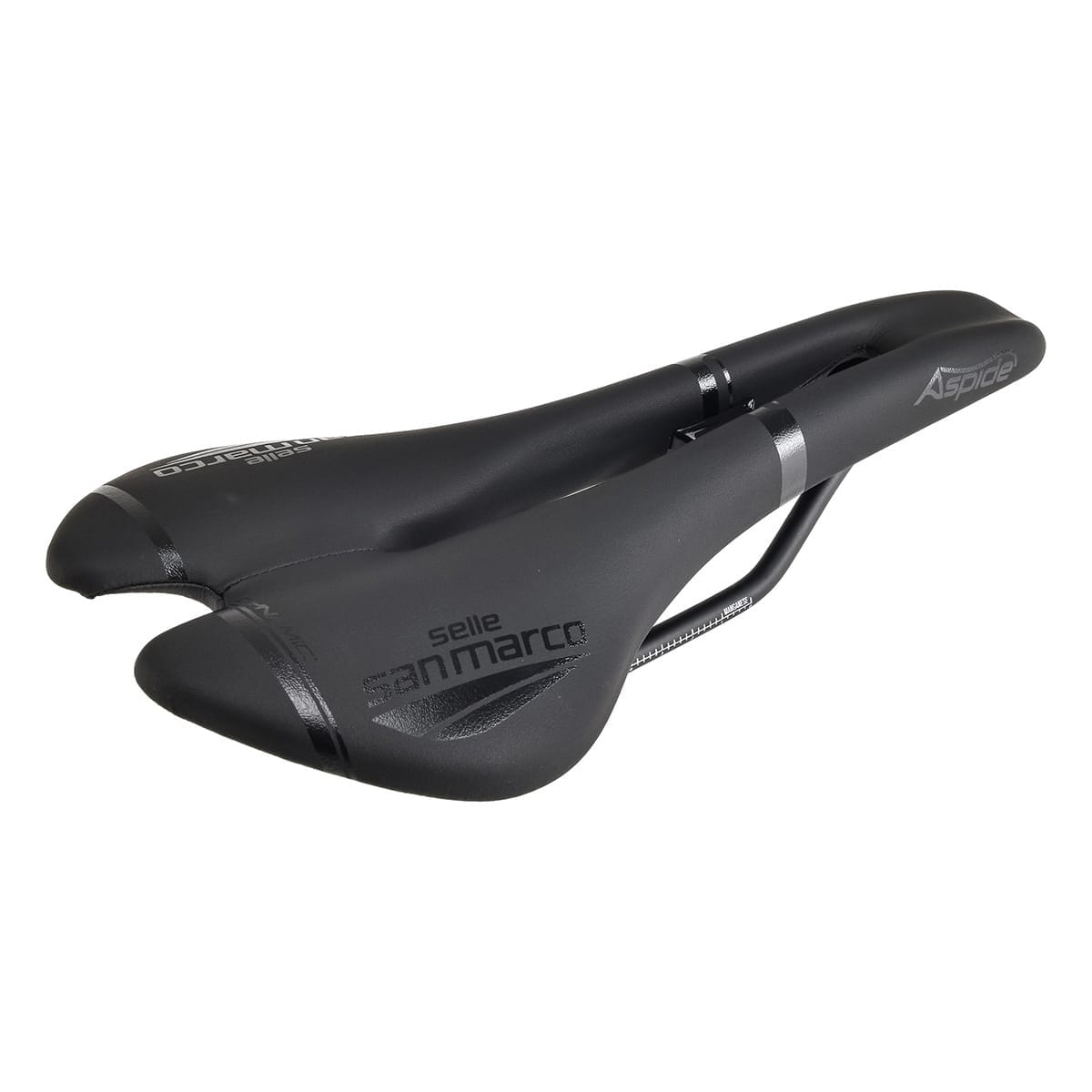 Selle SELLE SAN MARCO ASPIDE DYNAMIC OPEN FIT NARROW Rails Manganèse