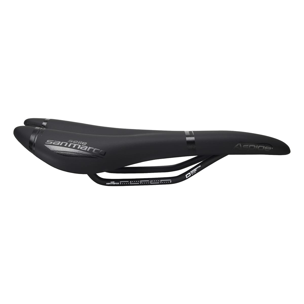 Selle SELLE SAN MARCO ASPIDE FULL FIT DYNAMIC NARROW Rails Manganèse