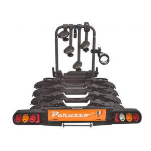 Fietsendrager PERUZZO PURE INSTINCT 4 fietsen op trekhaak
