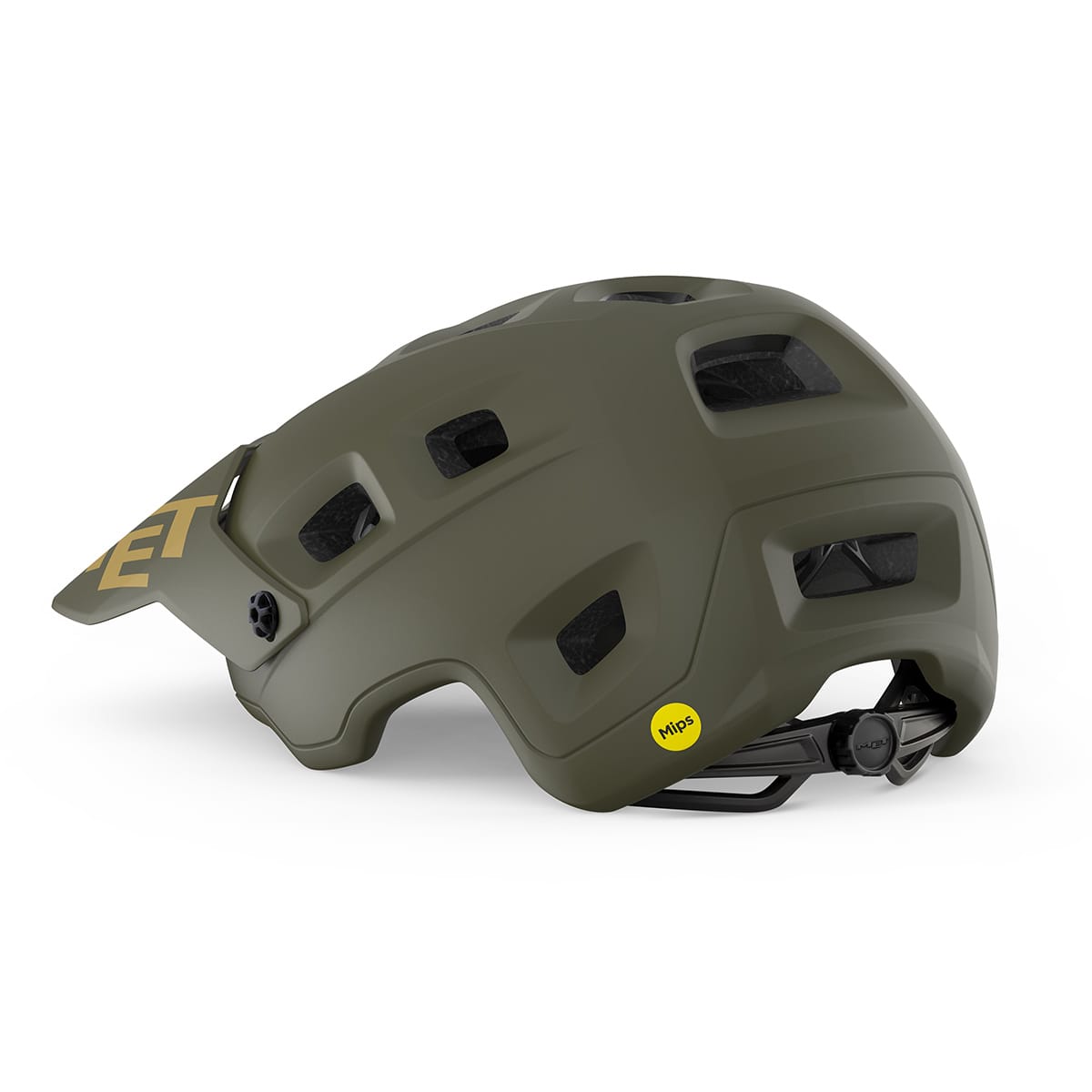 Casque VTT MET TERRANOVA MIPS Vert Foncé Mat