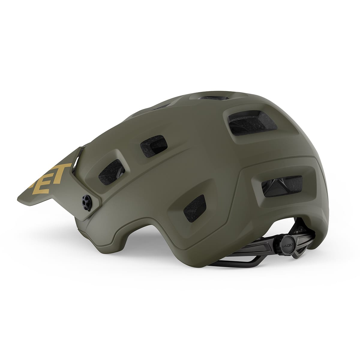 Casque VTT MET TERRANOVA Vert Foncé Mat