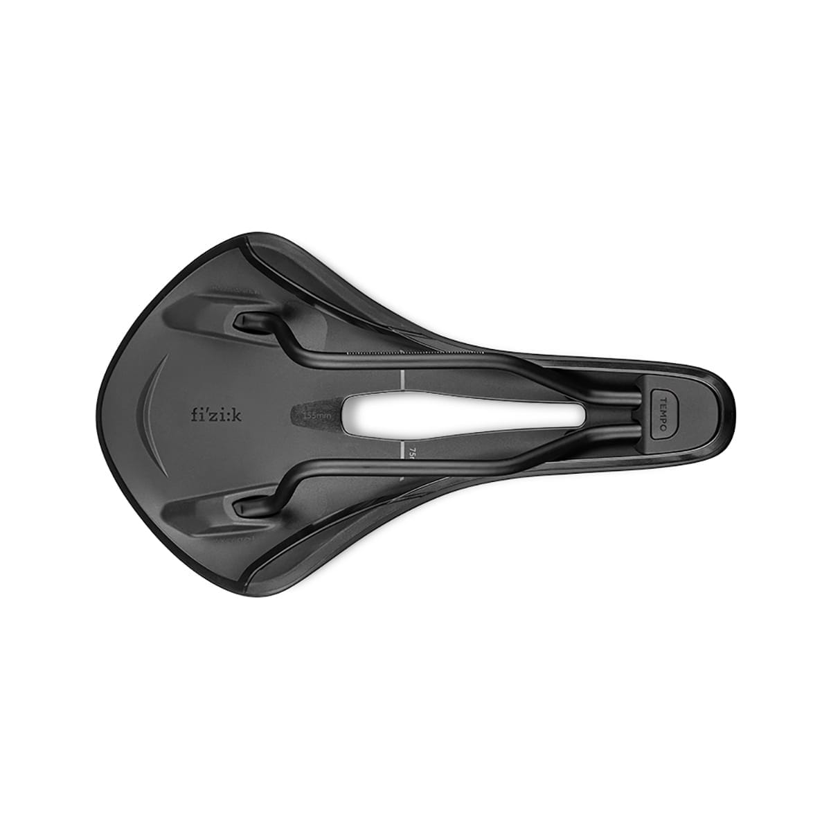 Zadel FIZIK TEMPO ALIANTE R5 155mm S-Alloy Rails Zwart