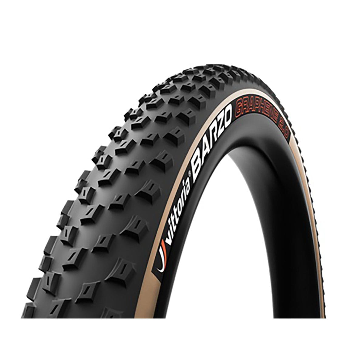 Pneu VITTORIA BARZO XC RACE 29x2,25 4C Graphene 2.0 Tubeless Ready Souple Flancs Beiges