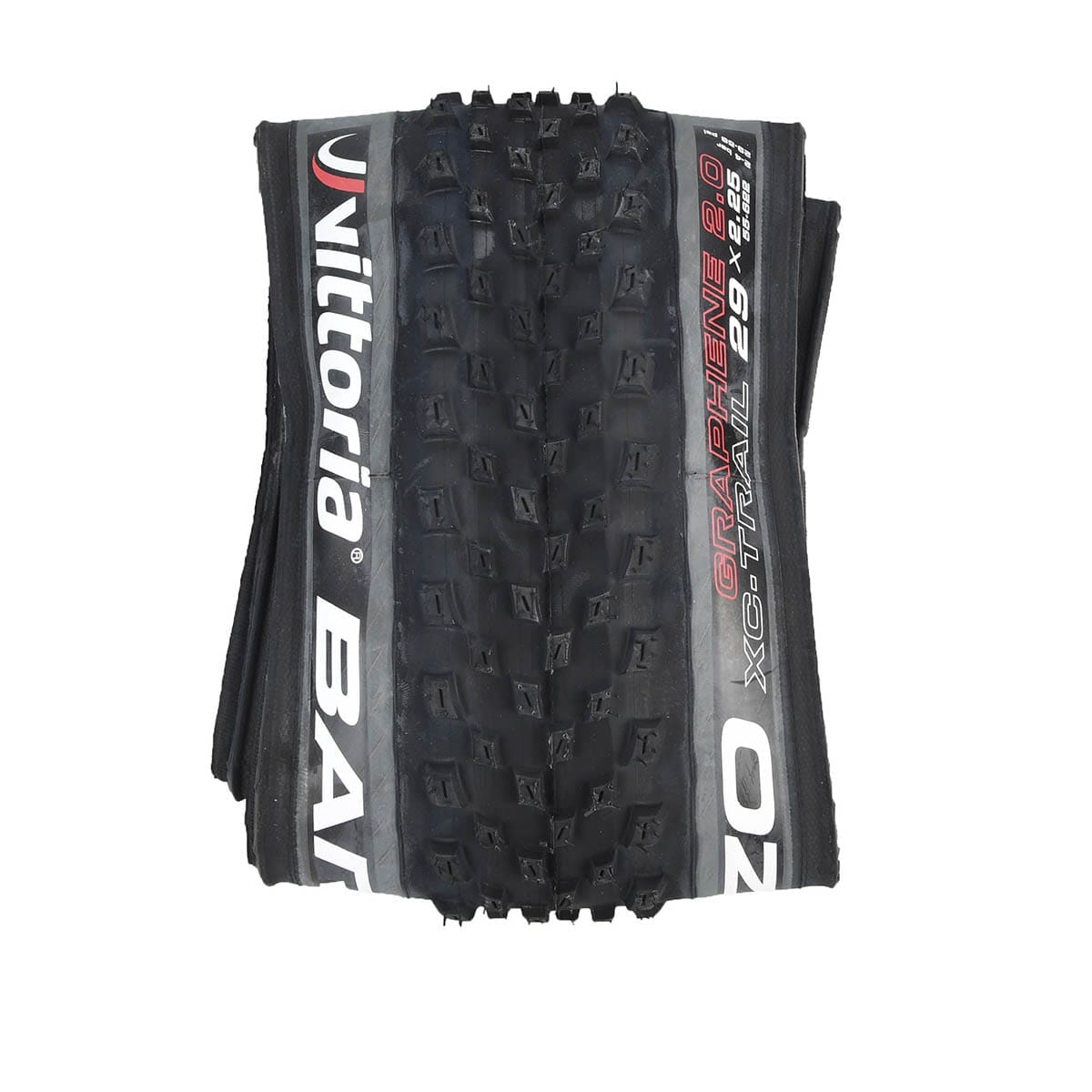 Pneu VITTORIA BARZO XC TRAIL 29x2,25 4C Graphene 2.0 Tubeless Ready Souple Flancs Gris