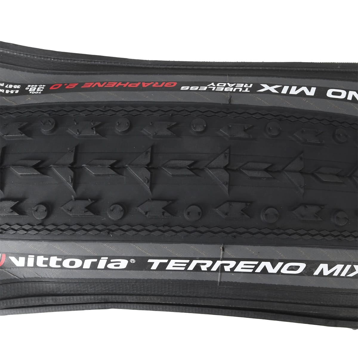 Pneu VITTORIA TERRENO MIX Graphene G2.0 700x40c Tubeless Ready Souple