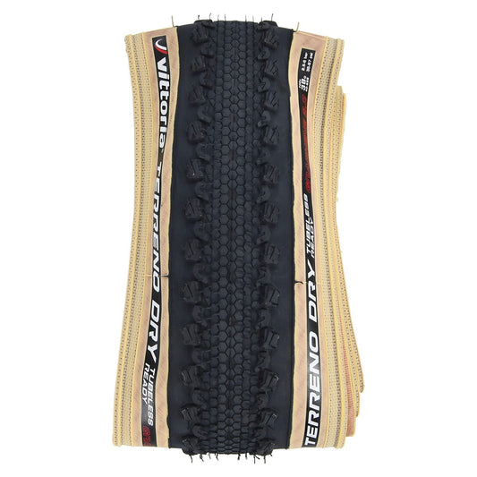 VITTORIA TERRENO DRY GRAVEL ENDURANCE G2.0 700x47c Tubeless voorbereid Beige band