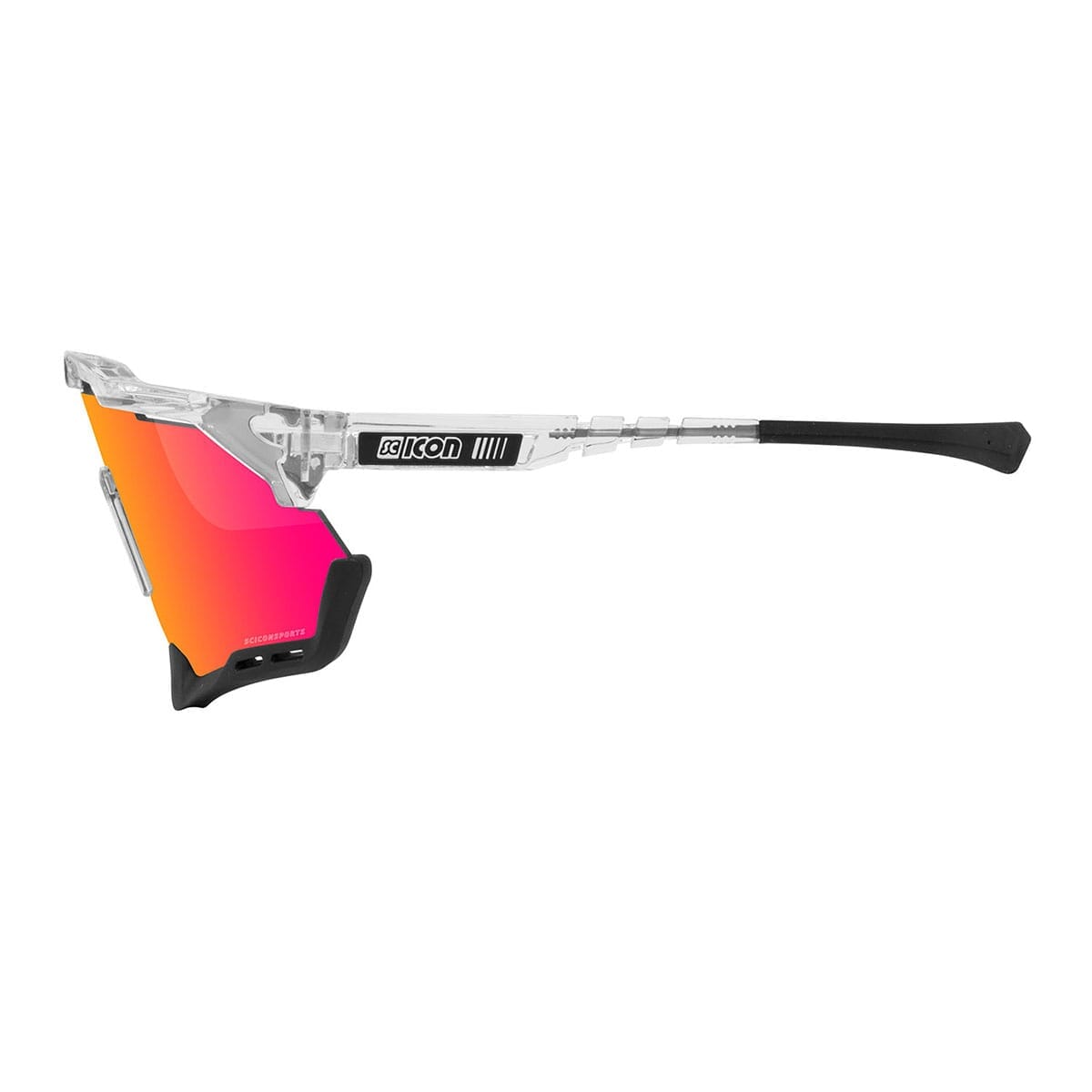 Lunettes SCICON AEROSHADE Translucide Iridium Rouge