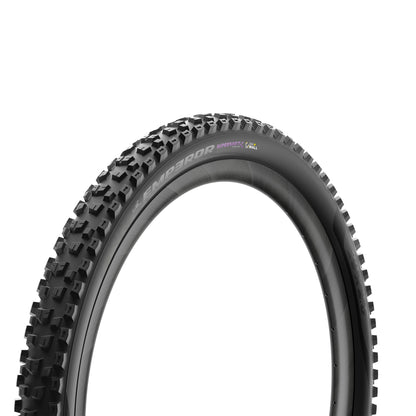 Pneu PIRELLI SCORPION EMPEROR 29x2.40 Supersoft DH+Wall Tubeless Ready Souple Noir/Jaune Team Edition