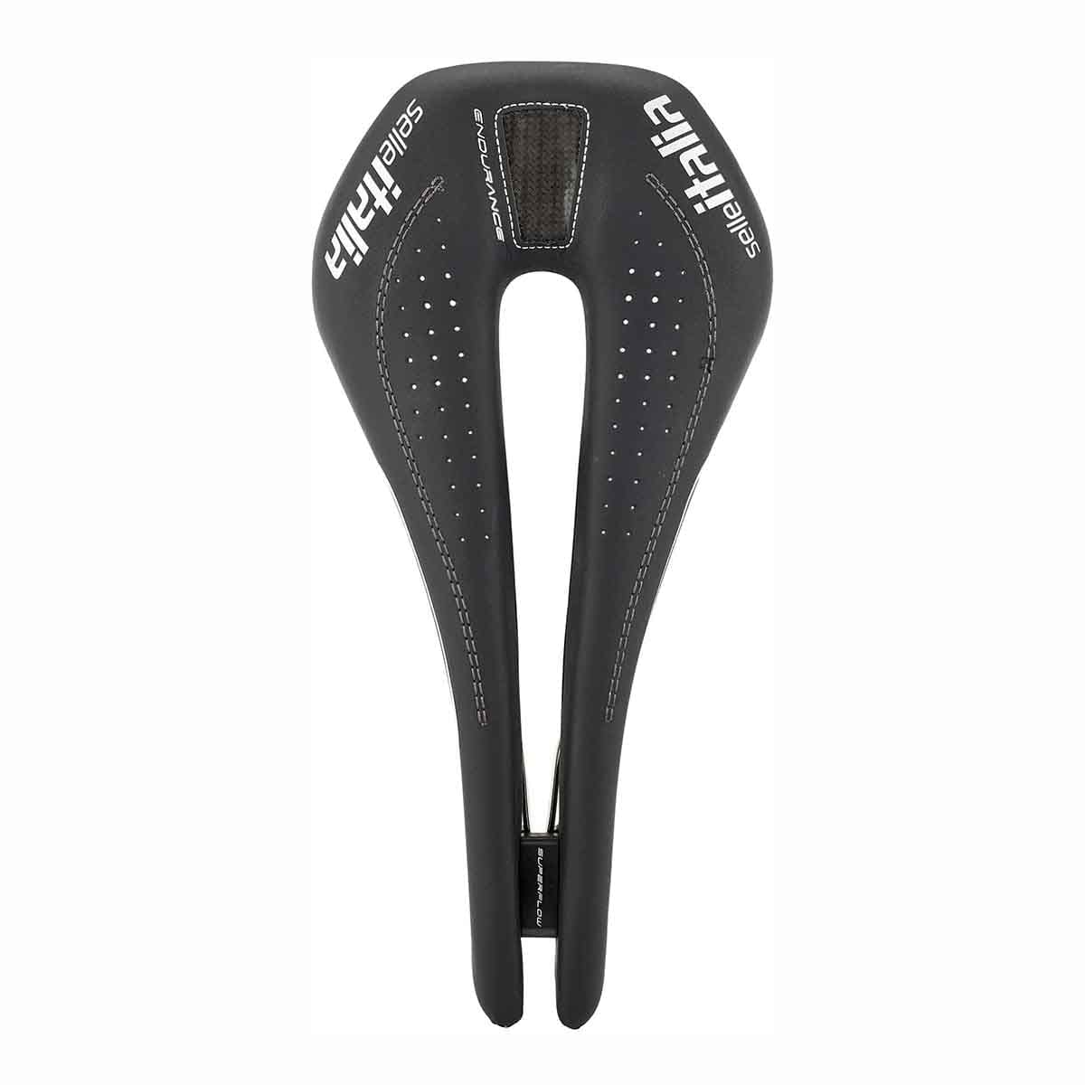 Selle SELLE ITALIA NOVUS Endurance TI 316 Superflow S Rails Ti316