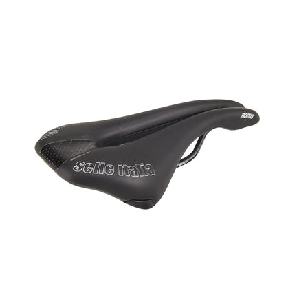 Zadel ITALIA NOVUS SUPERFLOW ENDURANCE S Mangaanstalen rails