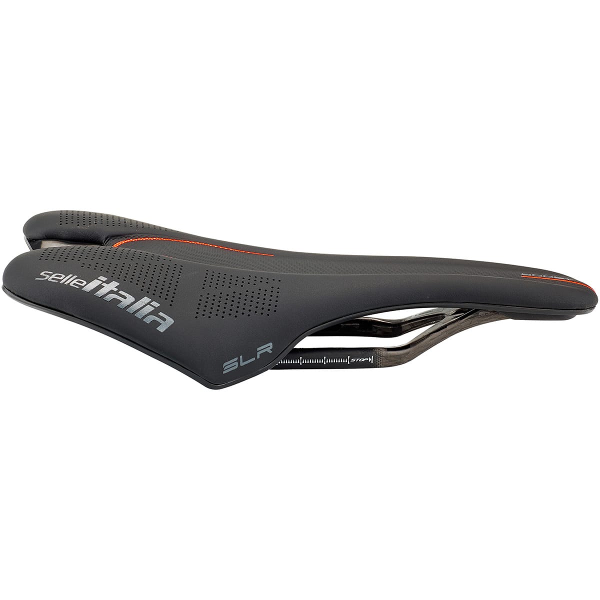 Zadel SELLE ITALIA SLR BOOST S1 Carbon Rails Zwart